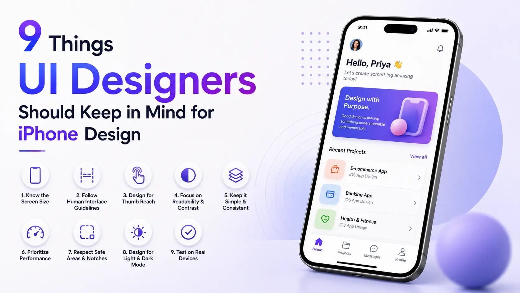 9 Things UI Designers Should Keep in Mind for iPhone Design