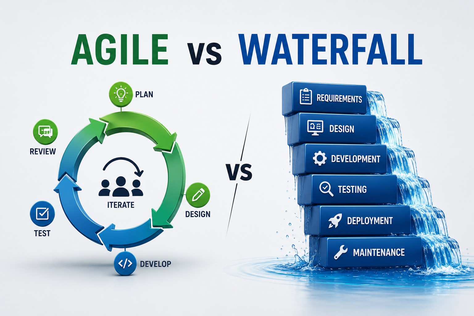 Agile vs Waterfall: Which Is Better for Enterprise Apps?