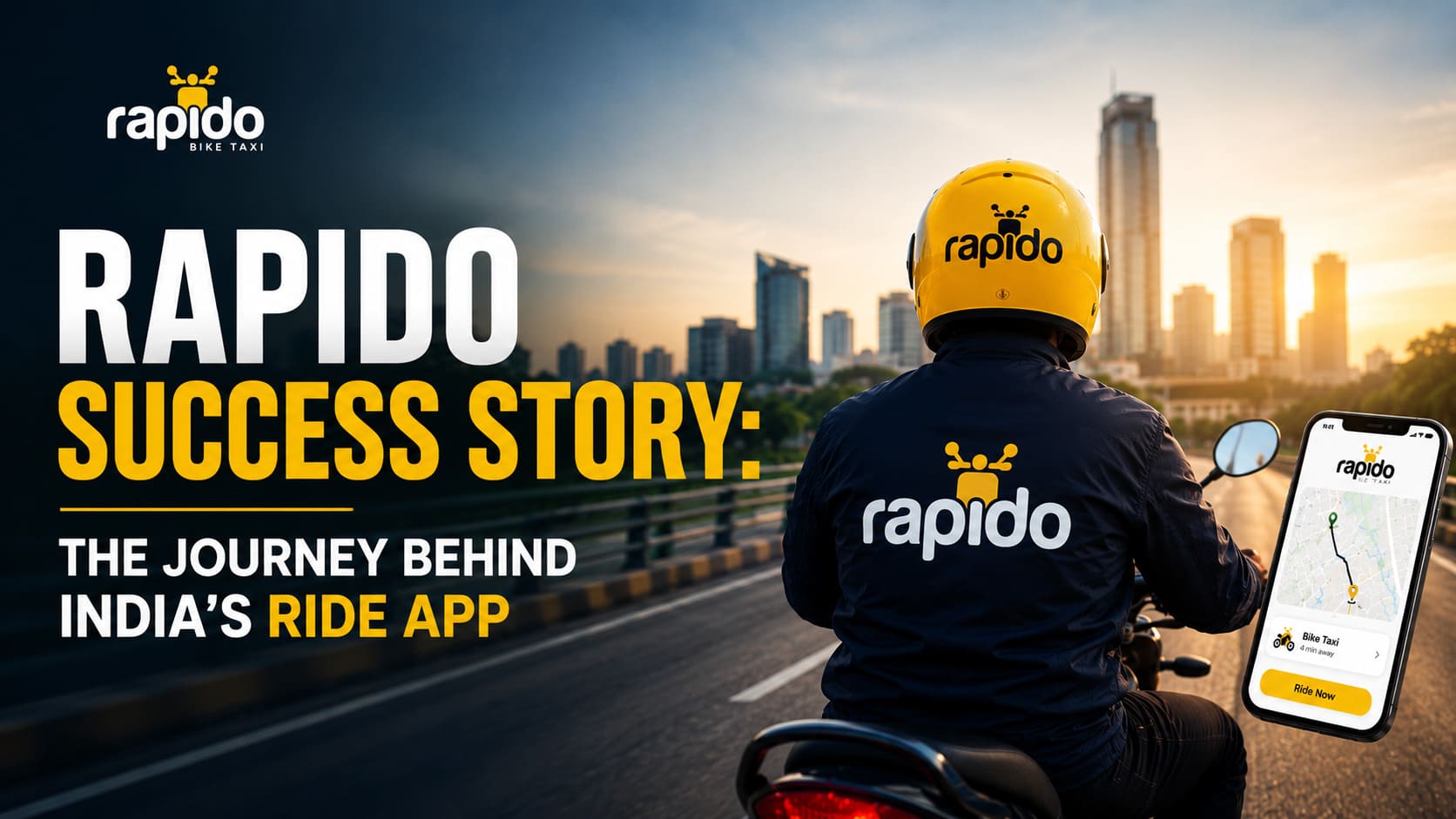 Rapido Success Story: The Rise of India's Leading Bike Taxi Platform