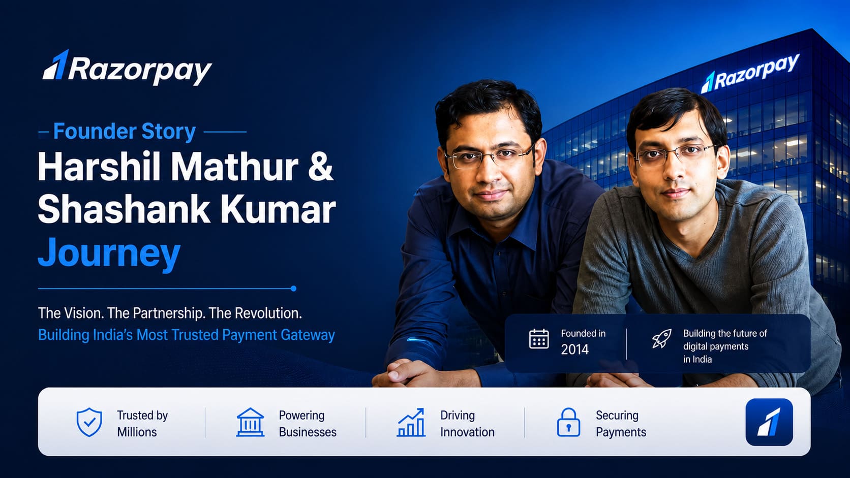 Razorpay Founder Story: Success Journey of Harshil Mathur & Shashank Kumar