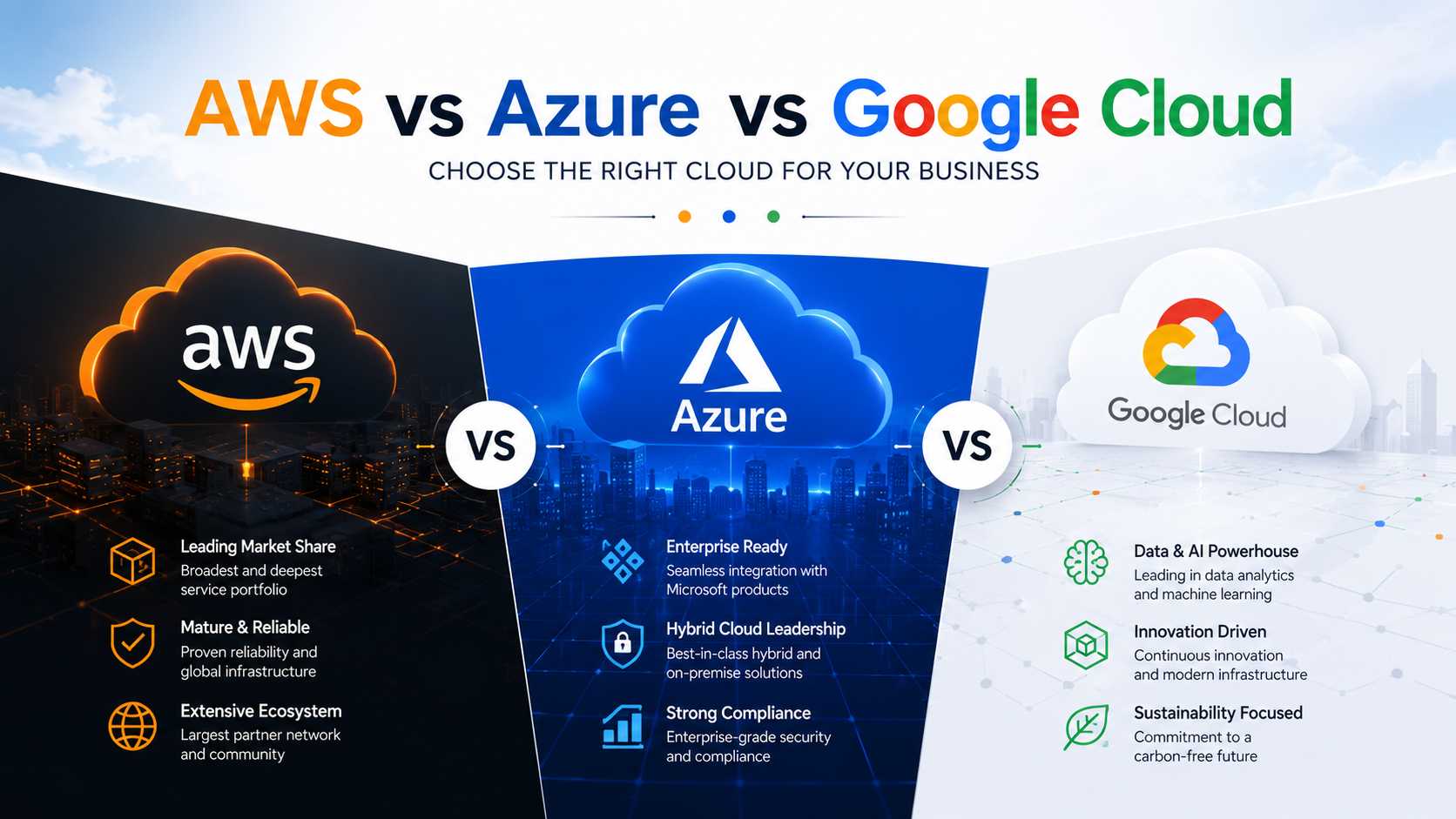 AWS vs Azure vs Google Cloud: Which Should You Choose in 2026?