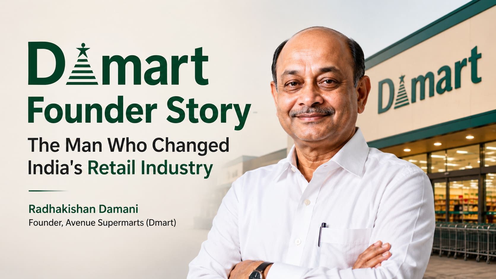 Dmart Founder Story-The Man Who Changed India's Retail Industry