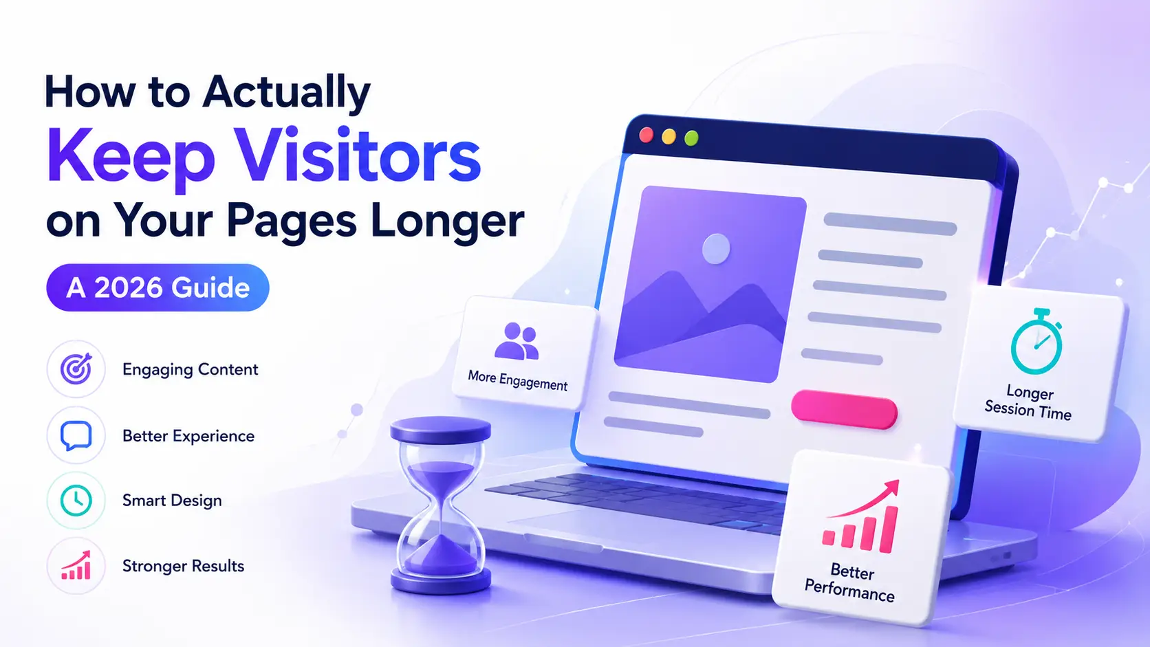 How to Actually Keep Visitors on Your Pages Longer: A 2026 Guide