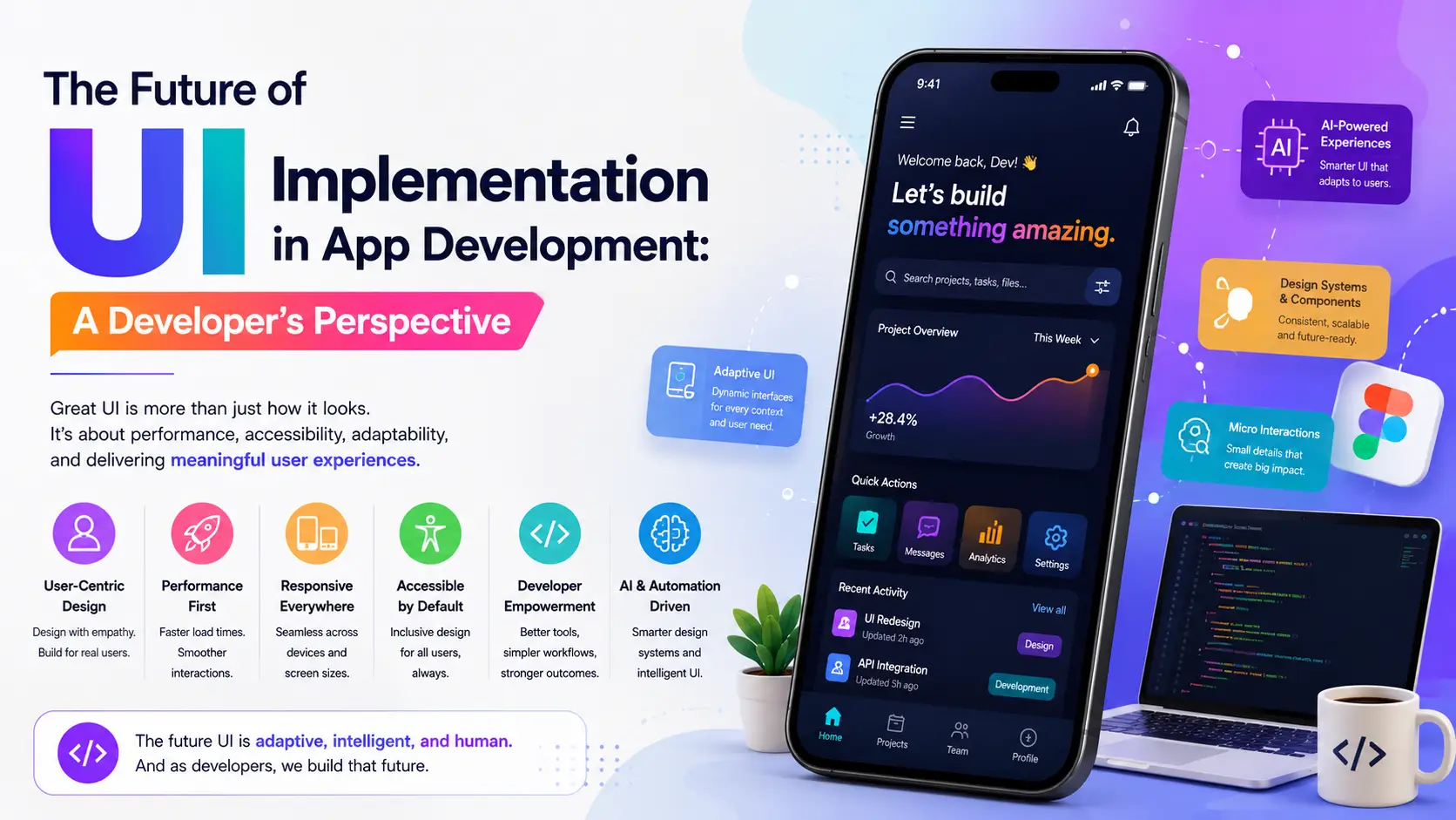 The Future of UI Implementation in App Development: A Developer's Perspective